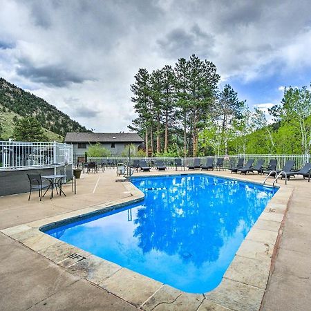 Estes Park Condo Rental Balcony With River Views! 외부 사진