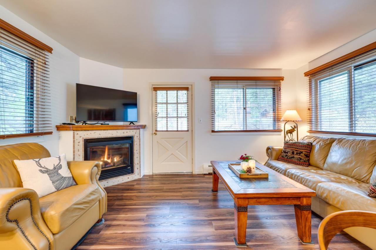 Estes Park Condo Rental Balcony With River Views! 외부 사진