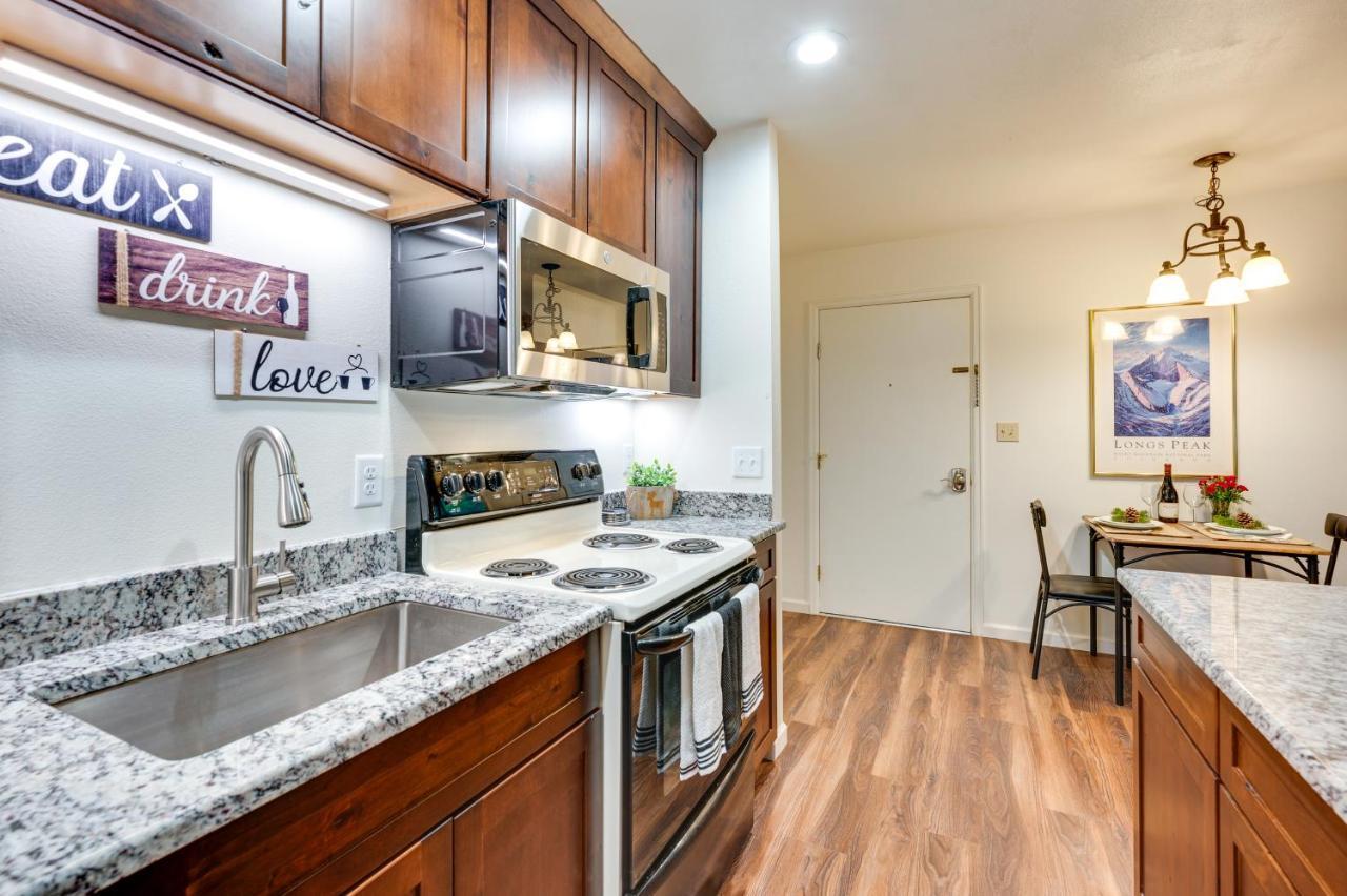 Estes Park Condo Rental Balcony With River Views! 외부 사진